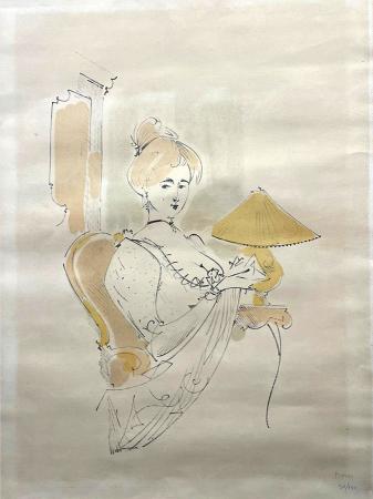 Art work by  bosi Figura - watercolor paper 